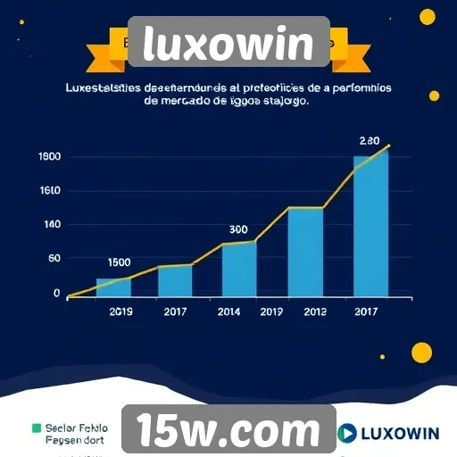 Estatísticas de crescimento de usuários no Luxowin
